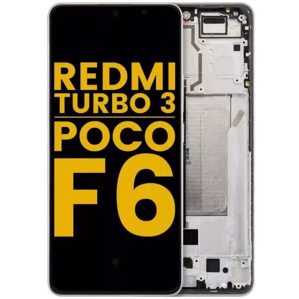 Display Xiaomi Redmi Turbo 3 / Xiaomi Poco F6 Refurbished (Titanium color)