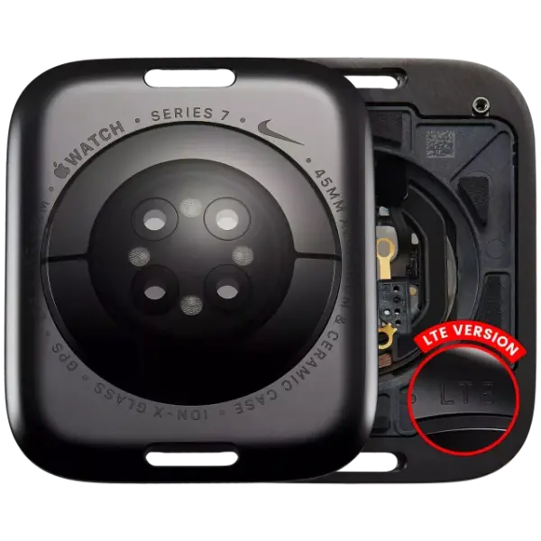 Capac Spate Watch Series 7 (45mm) (LTE  Version) (Nike)