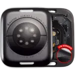 Capac Spate Watch Series 9 (41mm) (LET Version) (Aluminum / Space Black)