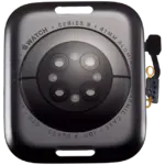 Capac Spate Watch Series 9 (41mm) (LET Version) (Aluminum / Space Black) - imagine 3