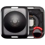 Capac Spate Watch Series SE 1st (44MM) (GPS Version) (Aluminum / Space Black)