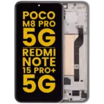 Display Telefon Xiaomi Poco M8 Pro 5G / Redmi Note 15 Pro+ 5G Refurbished (Silver)