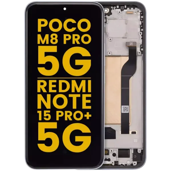 Display Telefon Xiaomi Poco M8 Pro 5G / Redmi Note 15 Pro+ 5G Refurbished (Glacier Blue)