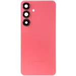 Capac Sticla Spate Cu Lentila Camera Samsung Galaxy S25 Plus 5G Service Pack (Coral Red) - imagine 3
