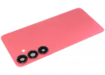 Capac Sticla Spate Cu Lentila Camera Samsung Galaxy S25 Plus 5G Service Pack (Coral Red) - imagine 5