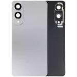 Capac Sticla Spate Cu Lentila Camera Samsung Galaxy S25 Edge 5G Service Pack (Titanium Silver)