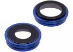 Lentila Camera Spate Cu Suport Si Rama iPhone 16 / 16 Plus (Ultramarine) (2 Piece Set) Premium - imagine 3