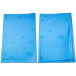 Carcasa Consola (Top & Bottom) PlayStation 5 (Light Blue) - imagine 3