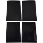 Carcasa Consola (Top & Bottom) PlayStation 5 (Black) - imagine 2