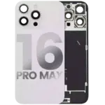 Carcasa Spate iPhone 16 Pro Max Pull A (White Titanium)