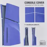 Carcasa Consola (Top & Bottom) PlayStation 5 Slim (Disc Edition) (Deep Purple Blue) - imagine 6