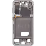Carcasa Mijloc Samsung Galaxy S21 (Phantom White) - imagine 4