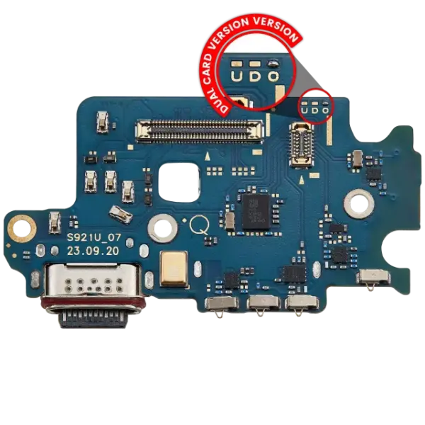 Placa incarcare cu cititor SIM Samsung Galaxy S24 5G (S9210)(Versiune Dual Card) Premium