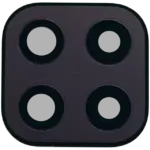 Geam Camera Spate Cu Adeziv Xiaomi Redmi 9C - imagine 3
