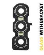 Sticla Camera Spate Cu Suport Samsung Galaxy A55 5G (A556 / 2024) Premium (Lemon)