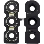 Sticla Camera Spate Cu Suport Samsung Galaxy A55 5G (A556 / 2024) Premium (Lemon) - imagine 2