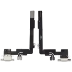 Cablu Flex Conector port Incarcare iPhone 16 Pro Max AMPlus (White) - imagine 2