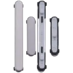 Hard Buttons (Power / Volume) For Samsung Galaxy S25 / S25 Plus (Premium) (Silver Shadow) - imagine 2