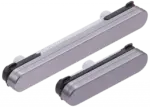Hard Buttons (Power / Volume) For Samsung Galaxy S25 / S25 Plus (Premium) (Silver Shadow) - imagine 4