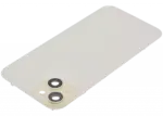 Capac Spate Sticla Cu Magnet MagSafe iPhone 15 Plus Aftermarket (No Logo) (Yellow) - imagine 5