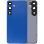 Capac Spate Sticla cu Geam Camera Samsung Galaxy S25 Plus 5G (No Logo) (Aftermarket Plus) (Navy)