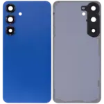 Capac Spate Sticla cu Geam Camera Samsung Galaxy S25 Plus 5G (No Logo) (Aftermarket Plus) (Navy) - imagine 2