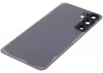 Capac Spate Sticla cu Geam Camera Samsung Galaxy S25 Plus 5G (No Logo) (Aftermarket Plus) (Coral Red) - imagine 6