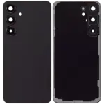 Capac Spate Sticla cu Geam Camera Samsung Galaxy S25 Plus 5G (No Logo) (Aftermarket Plus) (Blue Black) - imagine 2