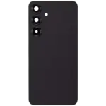 Capac Spate Sticla cu Geam Camera Samsung Galaxy S25 Plus 5G (No Logo) (Aftermarket Plus) (Blue Black) - imagine 3