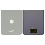 Capac Spate Sticla Motorola Razr / Razr 60  Original (Lightest Sky) - imagine 4