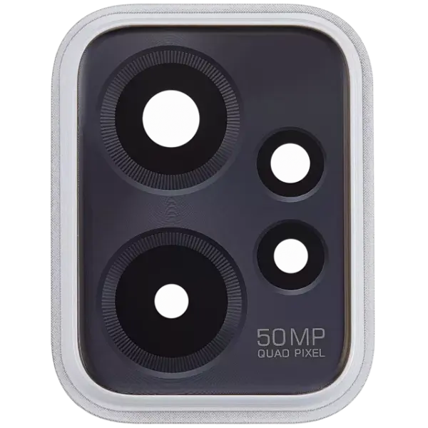 Lentila Camera Spate Cu Bracket / Rama Telefon Motorola Moto G Power 5G (XT2311 / 2023) Premium (White)