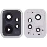 Lentila Camera Spate Cu Bracket / Rama Telefon Motorola Moto G Power 5G (XT2311 / 2023) Premium (White) - imagine 2
