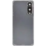 Capac Spate Sticla Samsung Galaxy S25 Edge Service Pack Original (No Logo) (Titanium Silver) - imagine 4