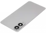 Capac Spate Sticla Samsung Galaxy S25 Edge Service Pack Original (No Logo) (Titanium Silver) - imagine 5