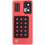 Capac Spate Sticla Motorola Moto G Stylus 5G Premium (Scarlet Wave) - imagine 4