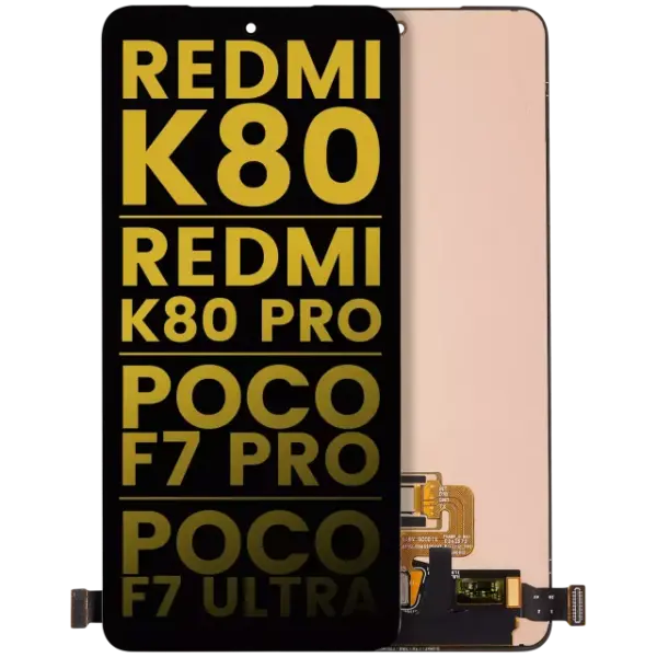 Display Xiaomi Redmi K80 / K80 Pro / Poco F7 Pro / Poco F7 UItra (Refurbished) (Fara Rama)