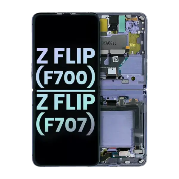 Ansamblu Display Interior Samsung Galaxy Z Flip 4G (F700) Service Pack (Mirror Purple)