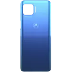 Capac Spate Sticla Motorola Moto G 5G Plus  Original (Surfing Blue) - imagine 3