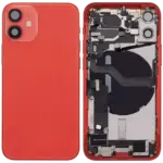 Carcasa Spate iPhone 12 Mini Pull Grad A (Red) - imagine 2