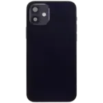 Carcasa Spate Cu Flex Port Incarcare Telefon iPhone 12 Mini (EU / Global Version) Pull B (Black) - imagine 3