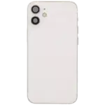 Carcasa Spate Cu Flex Port Incarcare Telefon iPhone 12 Mini (EU / Global Version) Pull B (White) - imagine 3
