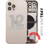 Carcasa Spate iPhone 12 Pro Max Pull A (Gold)