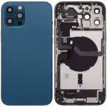 Carcasa Spate iPhone 12 Pro Max Pull A (Blue) - imagine 2