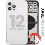 Carcasa Spate iPhone 12 Pro Max Pull A (Silver)