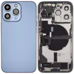 Carcasa Spate Cu Port Flex Incarcare Telefon iPhone 13 Pro (EU / Global Version) Pull B (Sierra Blue) - imagine 2