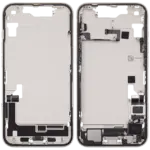 Carcasa Mijloc (mid-frame) cu Flex Port Incarcare iPhone 14 Pull:A (Starlight) - imagine 2