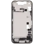 Carcasa Mijloc (mid-frame) cu Flex Port Incarcare iPhone 14 Pull:A (Starlight) - imagine 4