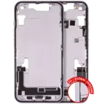 Carcasa Mijloc (mid-frame) cu Flex Port Incarcare iPhone 14 Pull:B (Purple)