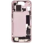 Carcasa Mijloc (mid-frame) cu Flex Port Incarcare iPhone 15 Pull:B (Pink) - imagine 4