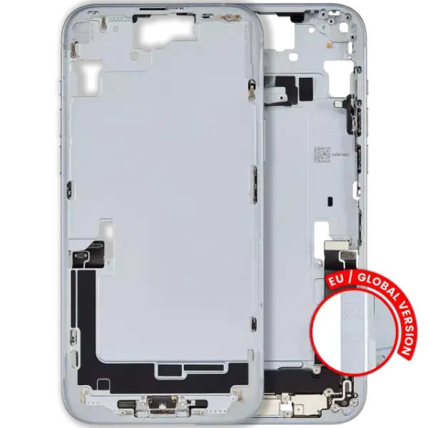 Carcasa Mijloc (mid-frame) cu Flex Port Incarcare iPhone 15 Plus  Pull:B (Blue)